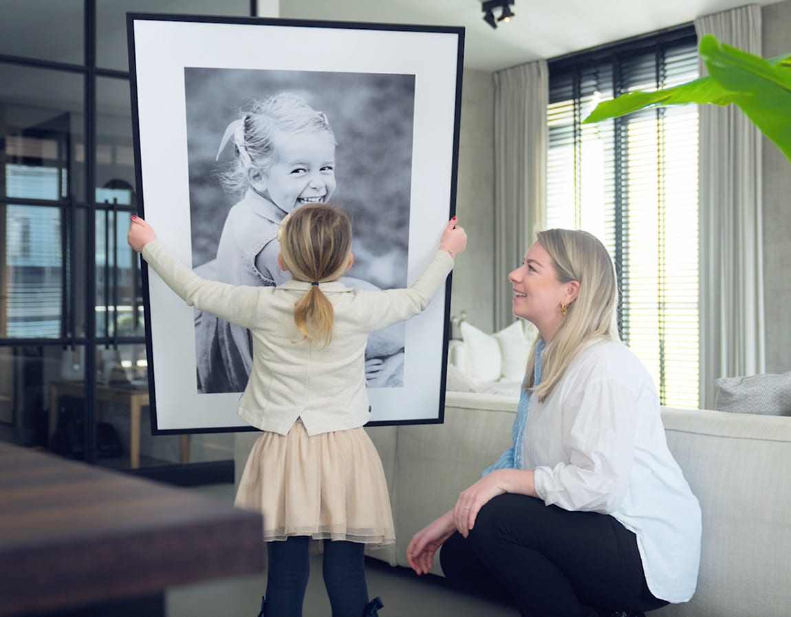 Mutter und Tochter mit Frames<sup>®</sup>