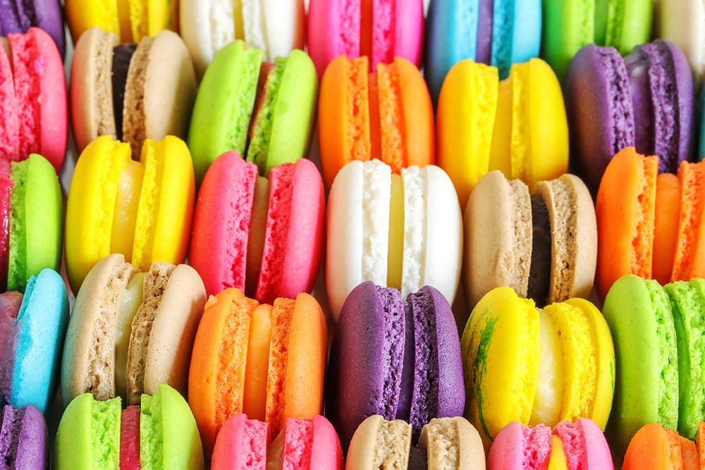 Farbe macarons