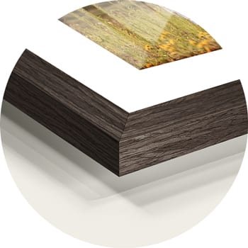 Chocolate oak Rahmen