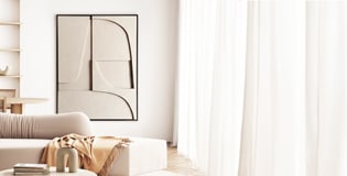 Filzkunst. Eindrucksvolle Kunst aus recycelten Plastikflaschen. Schalldämmend und akustisch absorbierend!