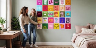 Filzkunst. Eindrucksvolle Kunst aus recycelten Plastikflaschen. Schalldämmend und akustisch absorbierend!